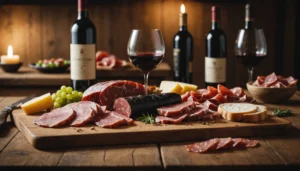 charcuterie et vin